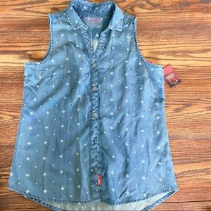 NWT Eastern Mountain Sports Denim Tank - Size M